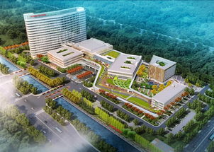 精品經濟技術開發區人民醫院 三維模型與效果圖的技術開發與實現